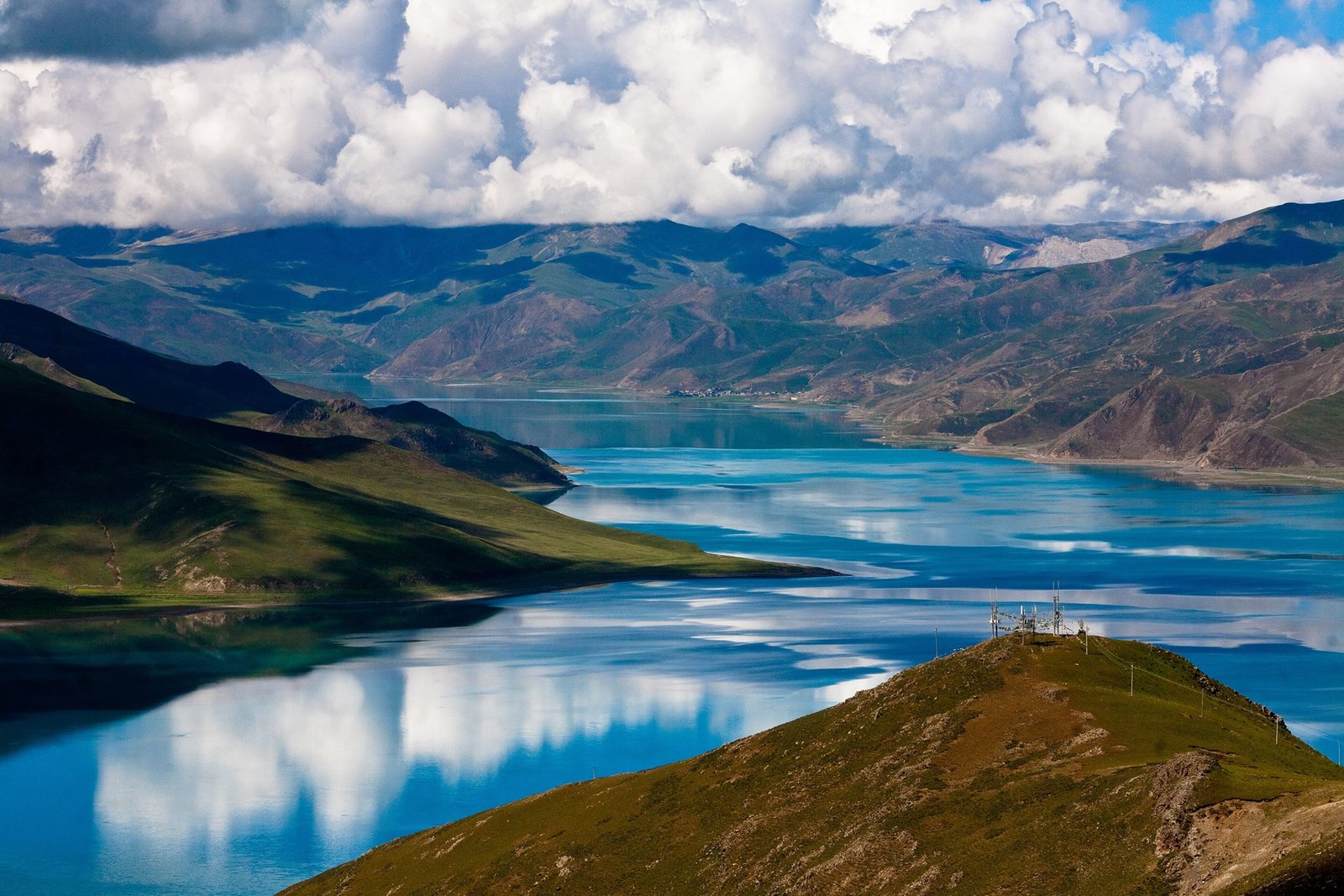yamdrok lake tibet