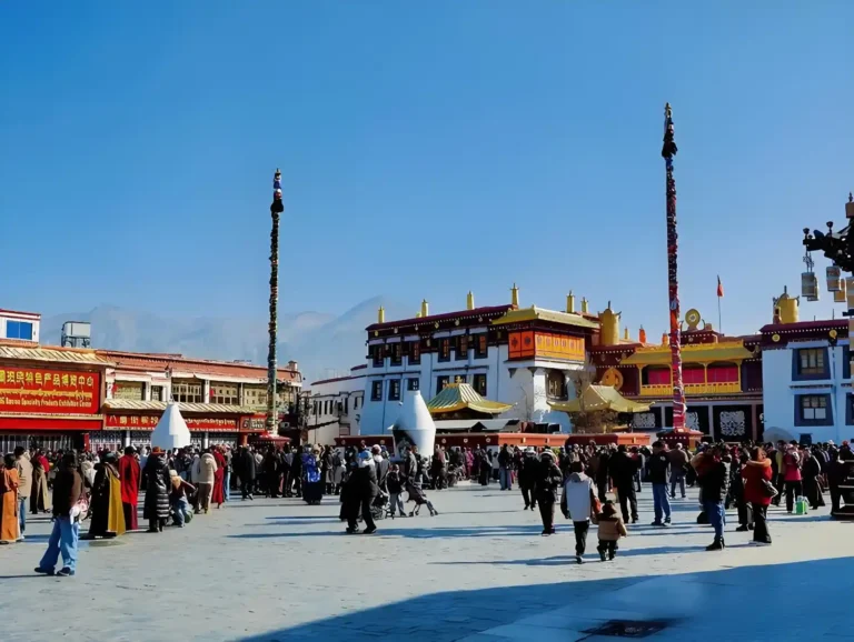 First time to Visit Tibet, go to Barkhor Street